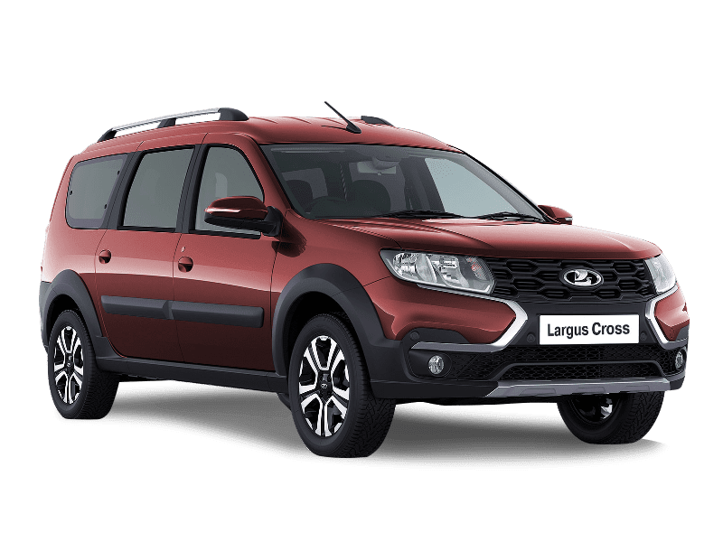 Купить Lada Largus Cross в Казани - Красный «Красный сплав»‎ (136) - металлик